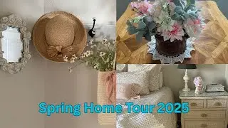 Spring Home Tour 2025ICottagecoreIFrench CountryIVintageIStylish Decor on a BudgetIRelaxing Music!
