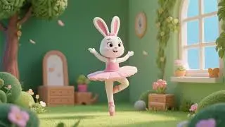 Bunny Ballet Hop | Dance and Move Song for Kids