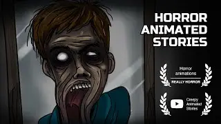 Curve mirror. Horror animated story №54