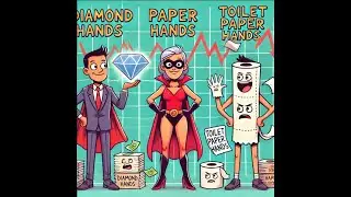 Diamond Hands vs. Paper Hands vs. Toilet Paper Hands: Stock Market Showdown!