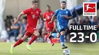 FC Bayern M&uuml;nchen Goalfest | 23-0 vs. Rottach-Egern