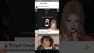 perdi a conta? conta nova do canal 😞❤️ #imvu