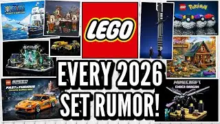 EVERY LEGO 2026 Set RUMOR! (150+ Sets!)