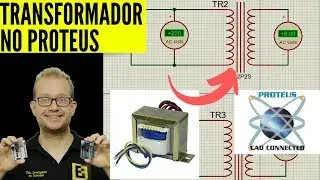 Como Usar o Transformador no Proteus - Eletrônica Fácil