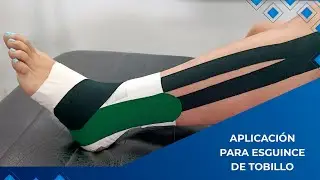 Vendaje Funcional y Neuromuscular: aplicación para esguince de tobillo