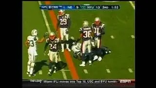 2009   Patriots  at  Jets   Week 2