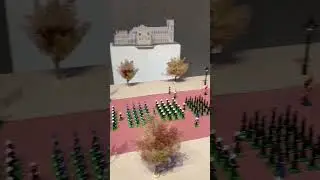 LONDON | The Queen's funeral procession &ndash; a model used in The Crown series &ndash; at Bonhams