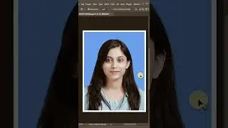 Passporr size photo in photoshop #shorts #photoshop #viral #trending #new