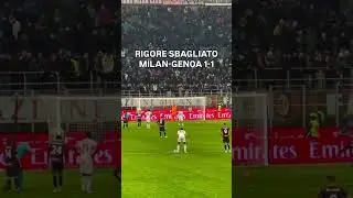 Nicolae Stanciu rateaza penalty in minutul 99 (Milan1-1Genoa) #fotbal