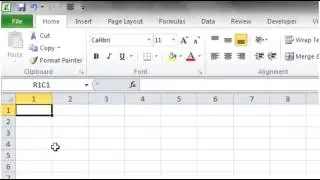 Excel 2010 VBA Tutorial 1   Creating a Macro with Visual Basic For Applications