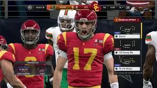 Qb1 Part 2 Gameplay in College Playoff--Madden 20