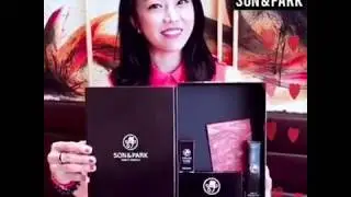 Unboxing Son & Park Makeup Set