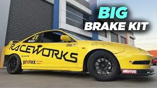Бюджетный комплект тормозов DC2 Type R Big + Как использовать сухой лед