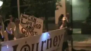 Journey Imperfect Faith Community in 2010 Austin Pride Parade.wmv