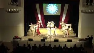Latvian folk dance group 