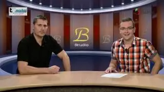 Studio B s hokejovým útočníkem Markem Ivanem