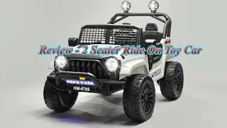 Review - 2 Seater Ride On Toy Car/Rams
