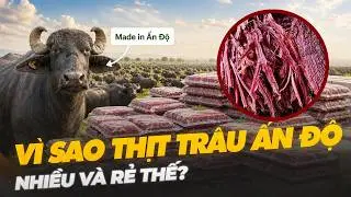 VÌ SAO THỊT TRÂU ẤN ĐỘ NHIỀU VÀ RẺ THẾ? VIỆT NAM NHẬP BAO NHIÊU?