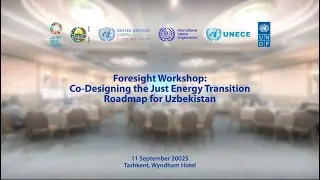 Foresight Workshop: Co-Designing the Just Energy Transition Roadmap for Uzbekistan