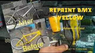 Repaint Frame BMX | Ronsokan Seperti Baru | by Rifki Sepeda