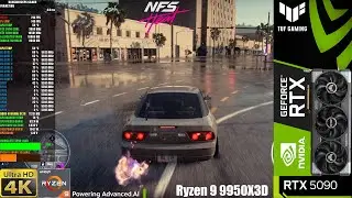 Need For Speed Heat, Ultra Settings, 4K | RTX 5090 | 9950X3D
