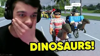 KamPlays and @JoJewyd use DINOSAURS in Southwest Florida!