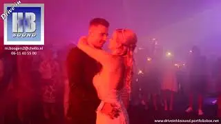 Drive in show bruiloft DJ HB sound Helmond Brabant