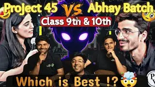 Abhay Batch or Project 45 ? 🤯 | Don't Buy Before Watching this #pw #nexttopper