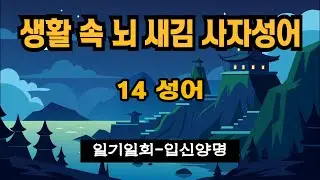 [생활 속 뇌 새김 사자성어] 일기일회-입신양명