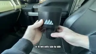 SodaRide Car Cup Holder Tray -Expander- 3 in 1, Teach Gadgets,New Gadgets, Car Gadgets, Gadgets