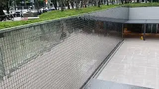 Wind Wall Art in posco center (Kinetic wall)