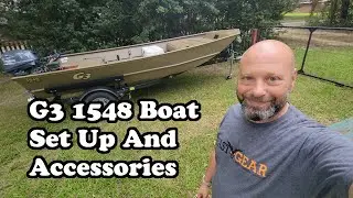 G3 1548 vbw Boat Set Up And Accessories