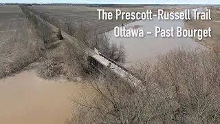 Prescott Russell Trail Past Bourget