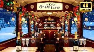 Teo KayKay Christmas Champagne Train 🚂🍾 | Cozy Noel Train Ambience