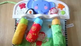Fisher-Price Discover n' Grow Kick 'n Play Crib Chimes baby cot toy