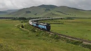 Personenzug Peking-Ulanbaatar 