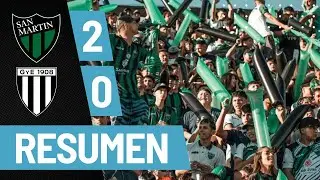 Primera Nacional: San Martín SJ 2-0 Gimnasia