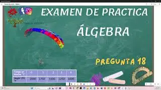 Examen de practica, álgebra-pregunta 18