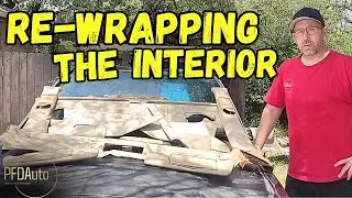 190E K Swap Project : Interior Re-Wrap (Part Project) | MBTex to Black Suede Upgrade