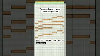 Dance / House chord progression MIDI