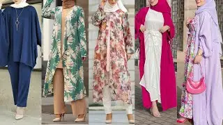 ملابس محجبات 2023 🔝 موضة ربيع وصيف 2023 🌟Hijab fashion 🌟 Hijab tutorial with khawla 🌟 Moderne  🌟