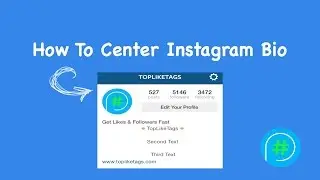 Instagram Bio Space Tutorial (Watch a NEW TUTORIAL - LINK IN BIO)