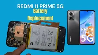 redmi 11 prime 5g battery replacement | how to replace redmi 11 prime 5G battery #redmi #repair #new