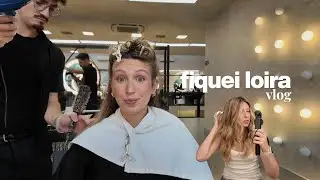 VLOG | Ficando loira para a #Formaluli