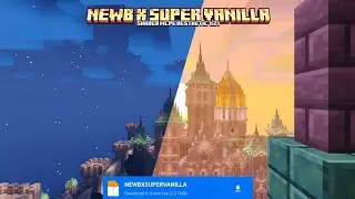 SUPER VANILLA 1.21.101 Shader | Minecraft Pe 1.21+ Latest Shader | Newb X Super Vanilla | Game Load