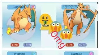 #fantasticgaming OMG 😱😱  MY CHARIZARD AND WORTOTLE EVOLVING IN MONSTER HONOR FIGHT