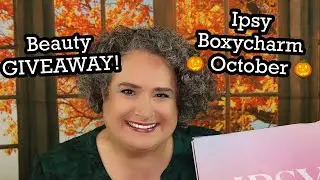 Makeup GIVEAWAY, Ipsy, Boxycharm, October 🎃 2023!  | BeautyAmaB