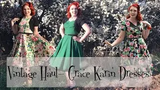 Vintage Haul  Grace Karin Dresses