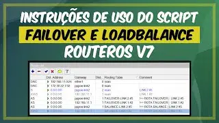 How to Implement the Redes Brasil Failover and Load Balance Script | RouterOS V7
