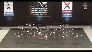 ICU Europeans 2022 Junior Pom - Team Finland FDE Juniors